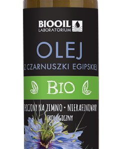 OLEJ Z CZARNUSZKI FILTROWANY TŁOCZONY NA ZIMNO BIO 100 ml - BIOOIL