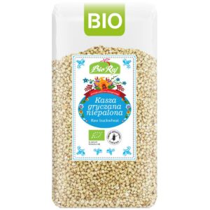 KASZA GRYCZANA NIEPALONA BEZGLUTENOWA BIO (POLSKA) 500 g - BIO RAJ