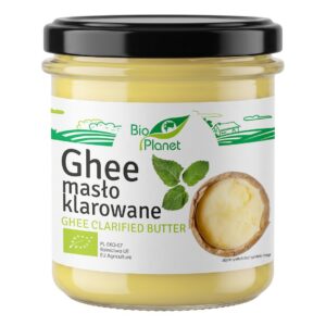 MASŁO KLAROWANE GHEE BIO 250 g (263 ml) - BIO PLANET