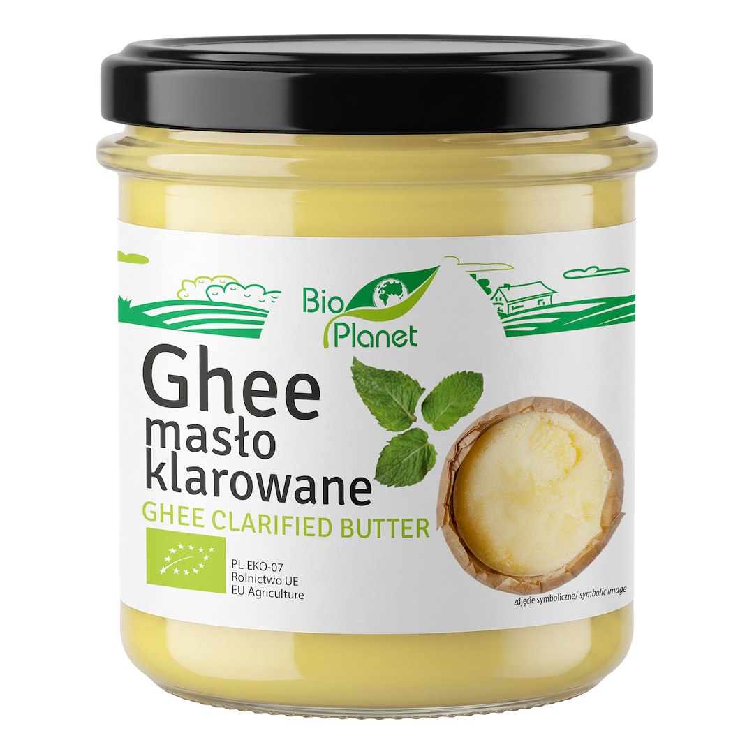 MASŁO KLAROWANE GHEE BIO 250 g (263 ml) - BIO PLANET