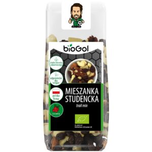 MIESZANKA STUDENCKA Z ŻURAWINĄ BIO 150 g - BIOGOL