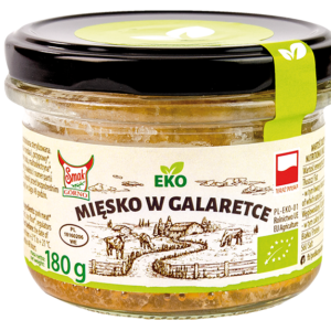 MIĘSKO W GALARETCE BIO 180 g - SMAK EKO