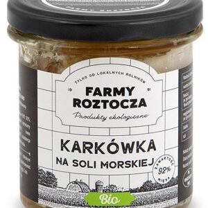 KARKÓWKA NA SOLI MORSKIEJ BIO 250 g (SŁOIK) - FARMY ROZTOCZA