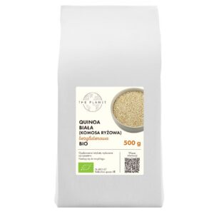 QUINOA BIAŁA (KOMOSA RYŻOWA) BEZGLUTENOWA BIO 500 g - THE PLANET