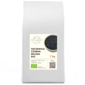 SOCZEWICA CZARNA BELUGA BIO 1 kg - THE PLANET