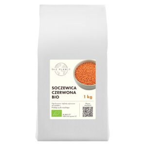 SOCZEWICA CZERWONA BIO 1 kg - THE PLANET