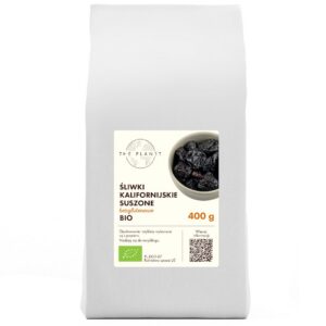 ŚLIWKI KALIFORNIJSKIE SUSZONE BEZGLUTENOWE BIO 400 g - THE PLANET