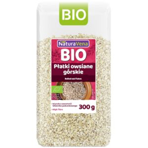 PŁATKI OWSIANE GÓRSKIE BIO 300 g - NATURAVENA