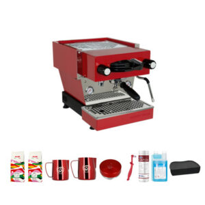 La Marzocco Home - Linea Mini - Czerwony - Zestaw Barista