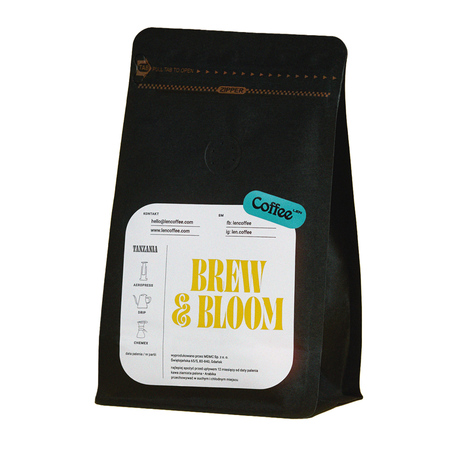 Leń Coffee - kawa ziarnista Tanzania Acacia Hills Honey Filter 250 g - obrazek 2