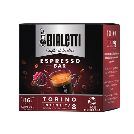Bialetti - kawa w kapsułkach Torino - 16 kapsułek