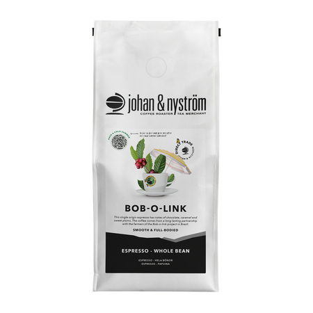 Johan & Nyström - kawa ziarnista Bob-o-link Espresso 500 g