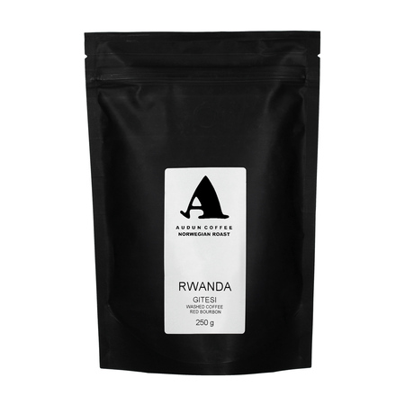 Audun Coffee - kawa ziarnista Rwanda Karongi Gitesi Washed Filter 250 g