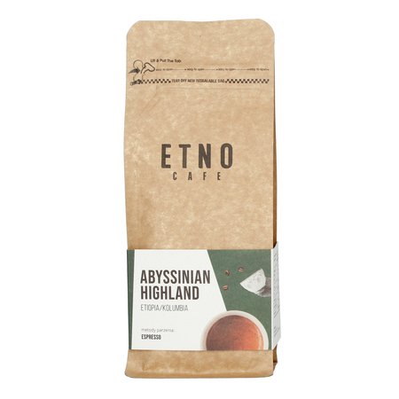 Etno Cafe - kawa ziarnista Abyssinian Highland 250 g