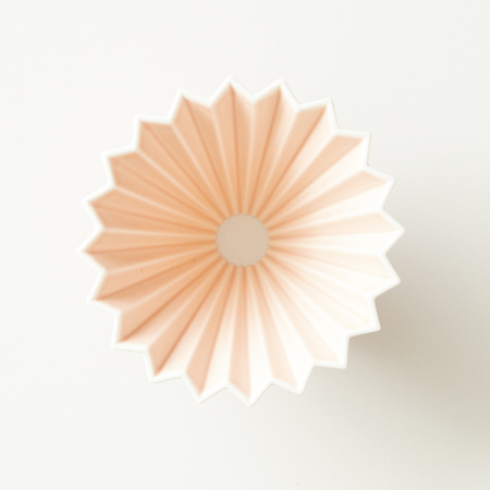 ORIGAMI - Dripper M Matowy różowy - obrazek 4