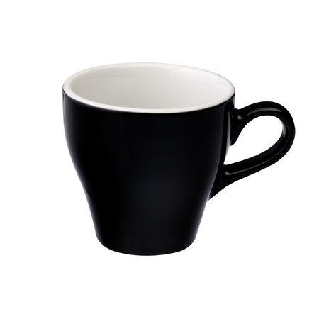 Loveramics Tulip - Filiżanka i spodek Cafe Latte 280 ml - Black - obrazek 2
