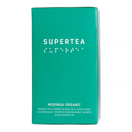 Teministeriet - herbata ziołowa Supertea Moringa EKO 20 saszetek