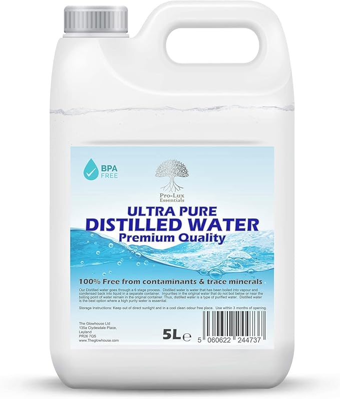 Woda destylowana w 100% czysta jakość premium