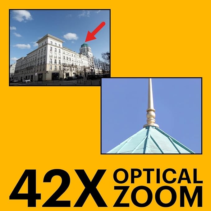 Kodak Pixpro Astro Zoom AZ425-BK Aparat Cyfrowy, Czarny, 20 Mpx | Prowansja Francja. Bezpieczne opakowanie. W zestawie faktura, w tym VAT. - obrazek 4