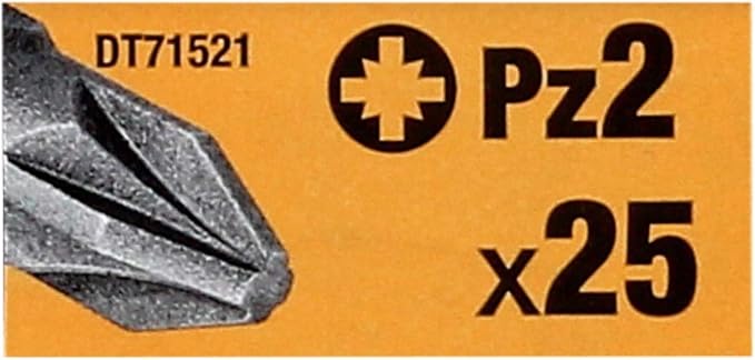 Dewalt Dt71521-Qz Zestaw Akcesoriów, Czarny/Żółty, 25 Elementów - obrazek 6