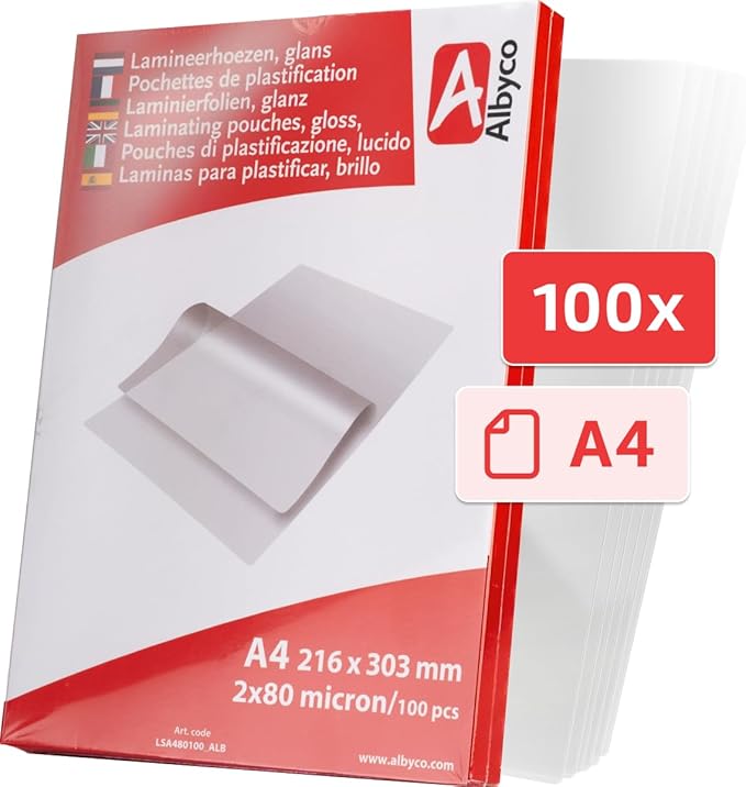 Albyco AMLSA480100 Folia do Laminowania - obrazek 3