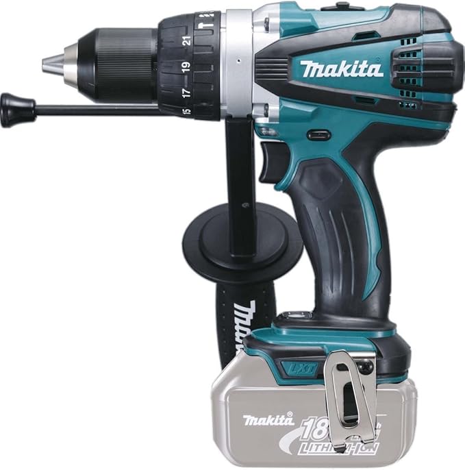 Makita DHP458ZJ akumulatorowa wiertarko-wkrętarka udarowa 18 V w Makpac bez baterii i ładowarki, 1 W