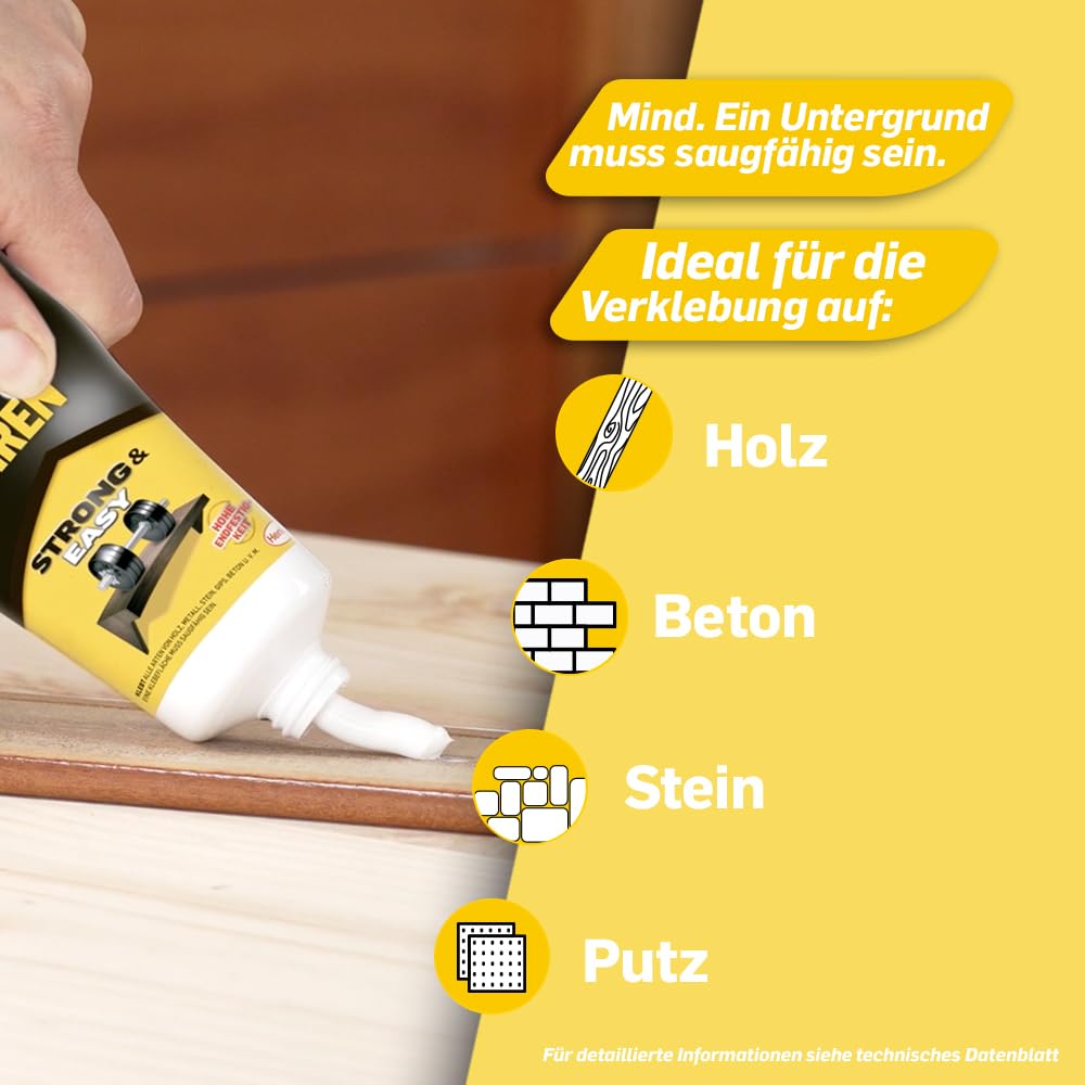 Pattex Klej Montażowy Klejenie Zamiast Wiercenia - obrazek 5
