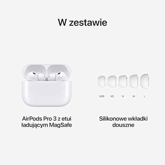 Apple AirPods Pro 3 Bezprzewodowe słuchawki - obrazek 5