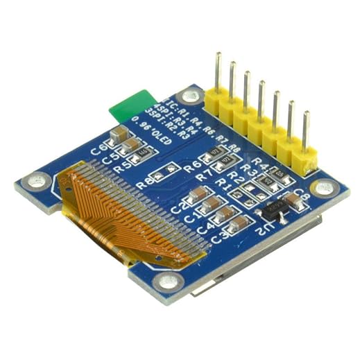 0 96" SSD1306 SPI OLED wyświetlacz LCD 128 x 64 OLED do 51 STM34 - obrazek 2