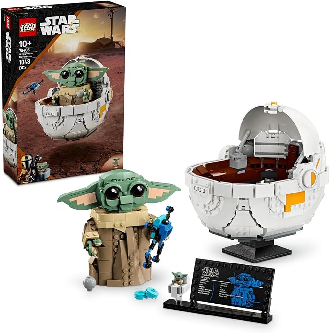 LEGO Star Wars Grogu w wózku 75403