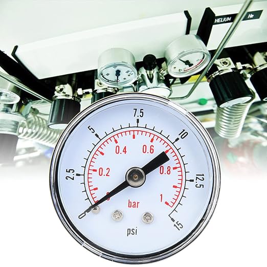 Mechaniczny Manometr Manometro + Acqua Manometr Wasser do Wody - obrazek 7