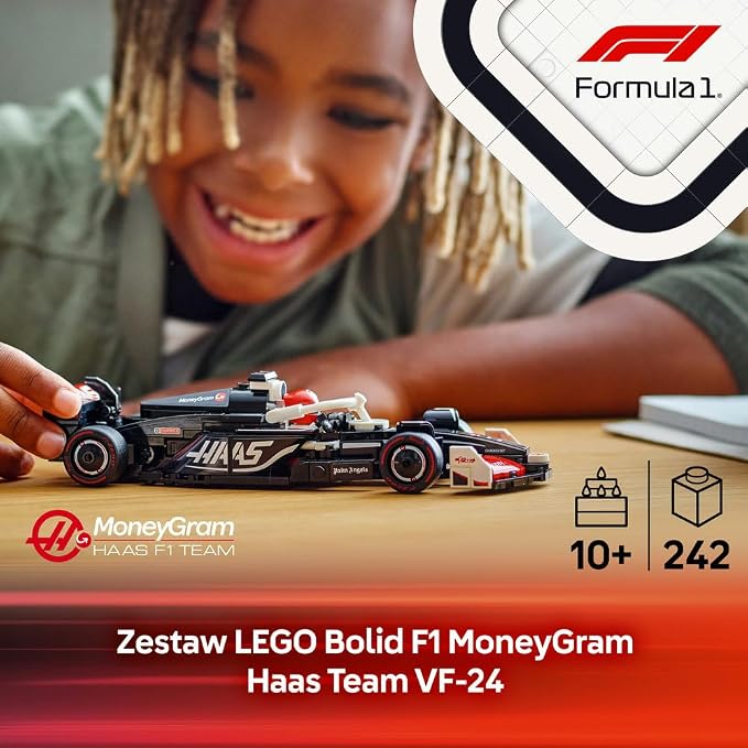 LEGO Speed Champions Bolid F1® MoneyGram Haas Team VF-24 77250 - obrazek 5