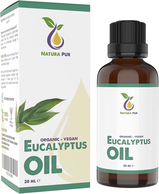 Olejek Eukaliptusowy BIO 30ml 100% naturalny olejek eteryczny