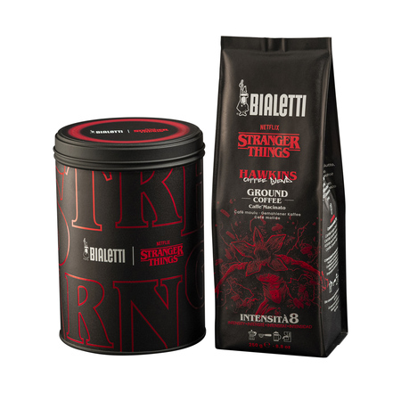 Bialetti - kawa mielona Stranger Things z puszką 250 g