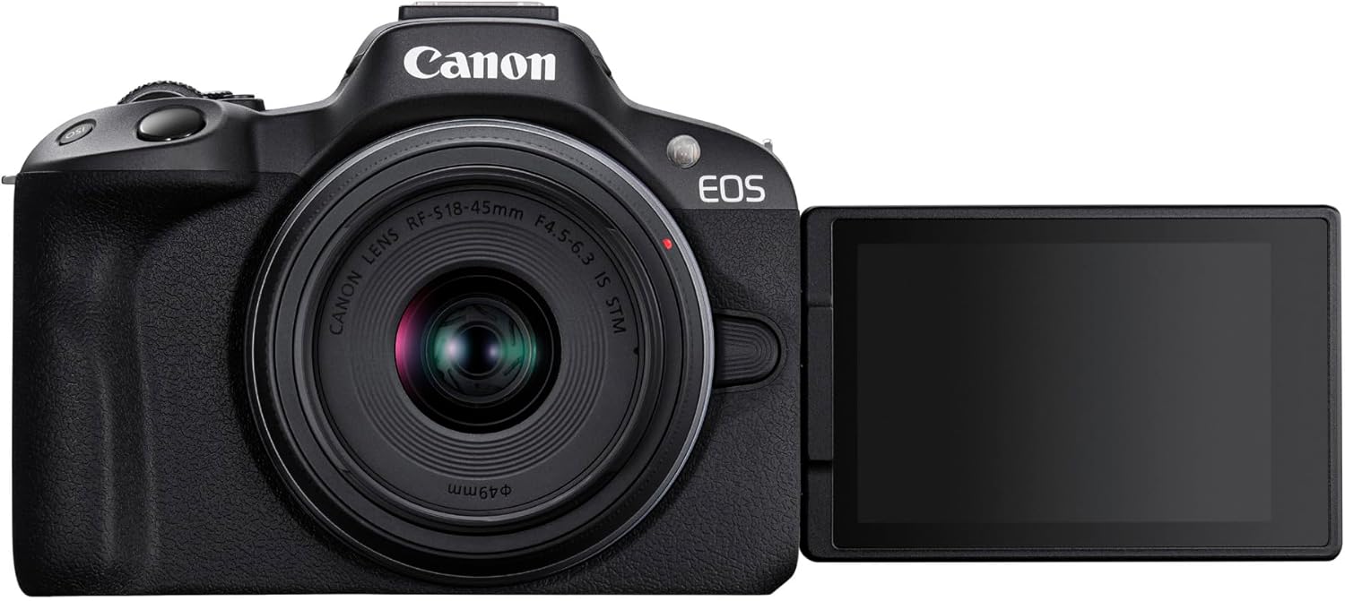 Canon Eos R50 5811C013 Aparat Cyfrowy, Czarny, 24,2 MP, Korpus aparatu EOS R50 - obrazek 2