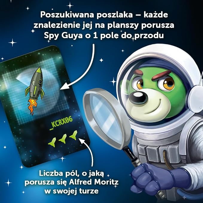 Trefl Gra Spy Guy Kosmos Gra Rodzinna - obrazek 6