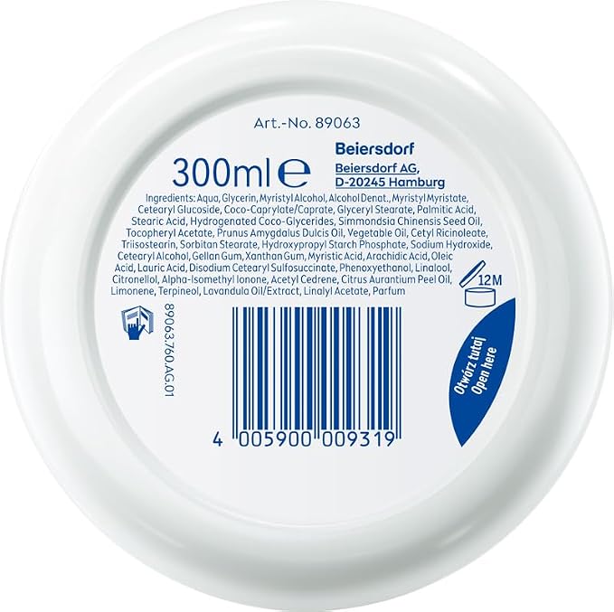 NIVEA Soft Intensywnie nawilżający krem do ciała i rąk 300 ml - obrazek 3