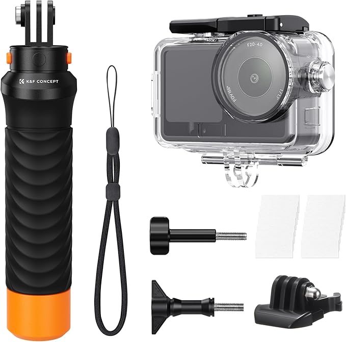 K& F CONCEPT Wodoodporna obudowa 60 m z zestawem pływających