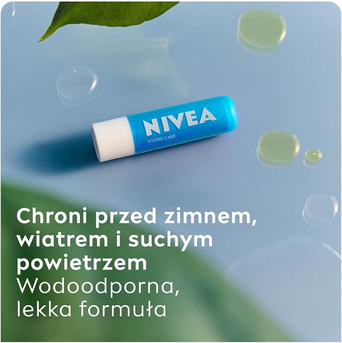 NIVEA Hydro Care Pielęgnująca pomadka do ust - obrazek 6