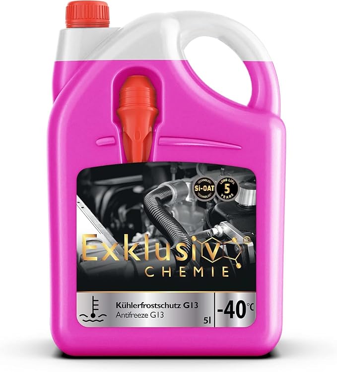 Exklusiv Chemie 5 liter G13 Radiator Antifreeze 5 år