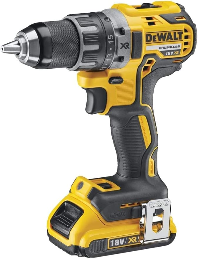 DEWALT Wiertarko-wkrętarka 18V XR w zestawie z dwoma akumulatorami - obrazek 4