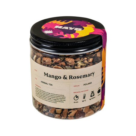 HAYB - herbata owocowa sypana Mango Rozmaryn 70 g