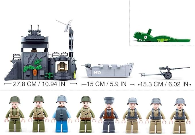 Sluban Army Zestaw Klocków Bitwa o Plażę - obrazek 3