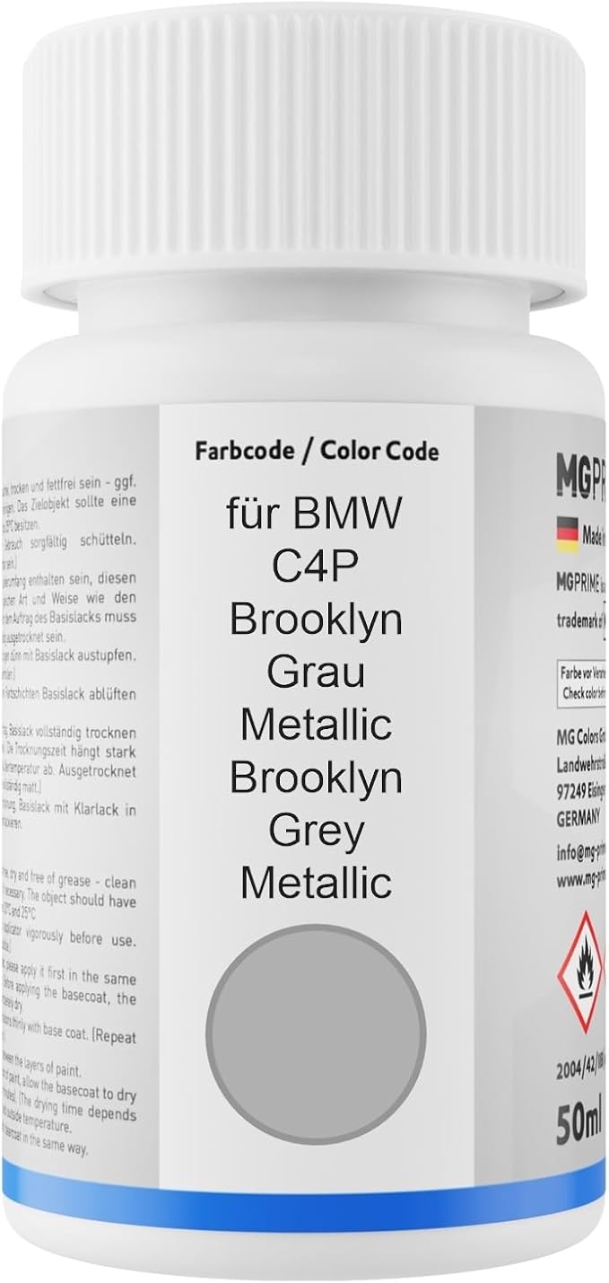 MG PRIME Lakier samochodowy w sztyfcie do BMW C4P Brooklyn Grau - obrazek 2