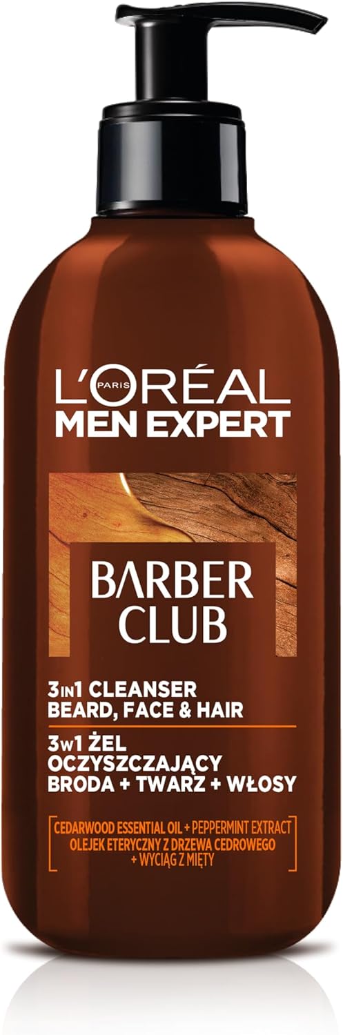 L'Oréal Paris Men Expert Barber Club Żel myjący Broda + Twarz - obrazek 2