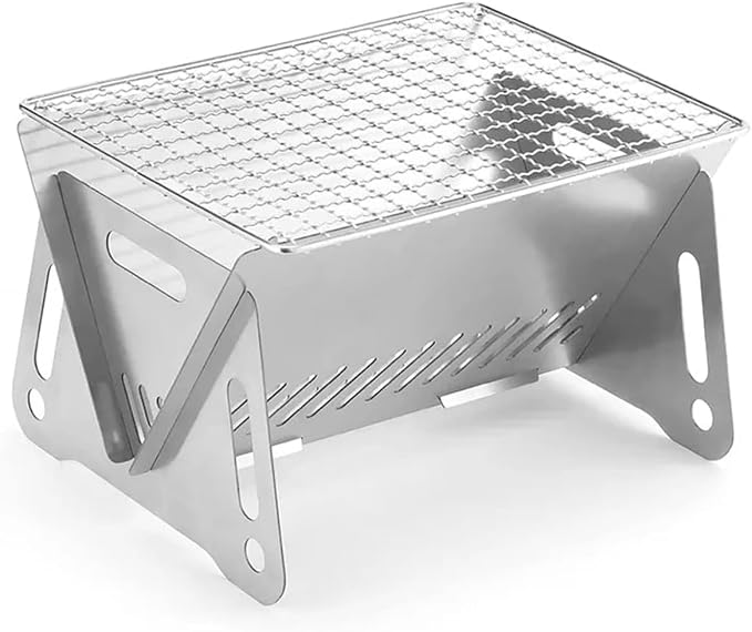 Mini grill sk艂adany grill kempingowy