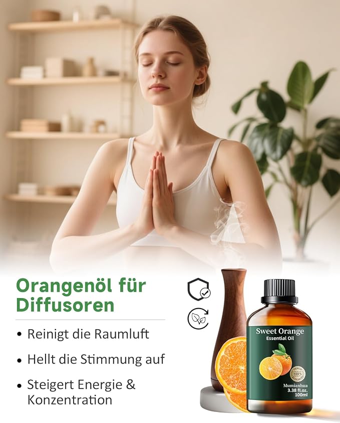 Olejek pomarańczowy 100 ml 100% naturalny olejek eteryczny - obrazek 3