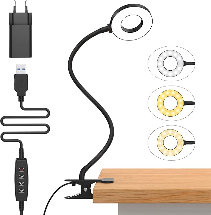 iZELL Lampka do czytania z 23 diodami LED