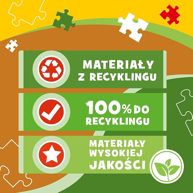Trefl Zwierzątka Puzzle 4 w 1 Baby Classic z Grubego Kartonu - obrazek 7