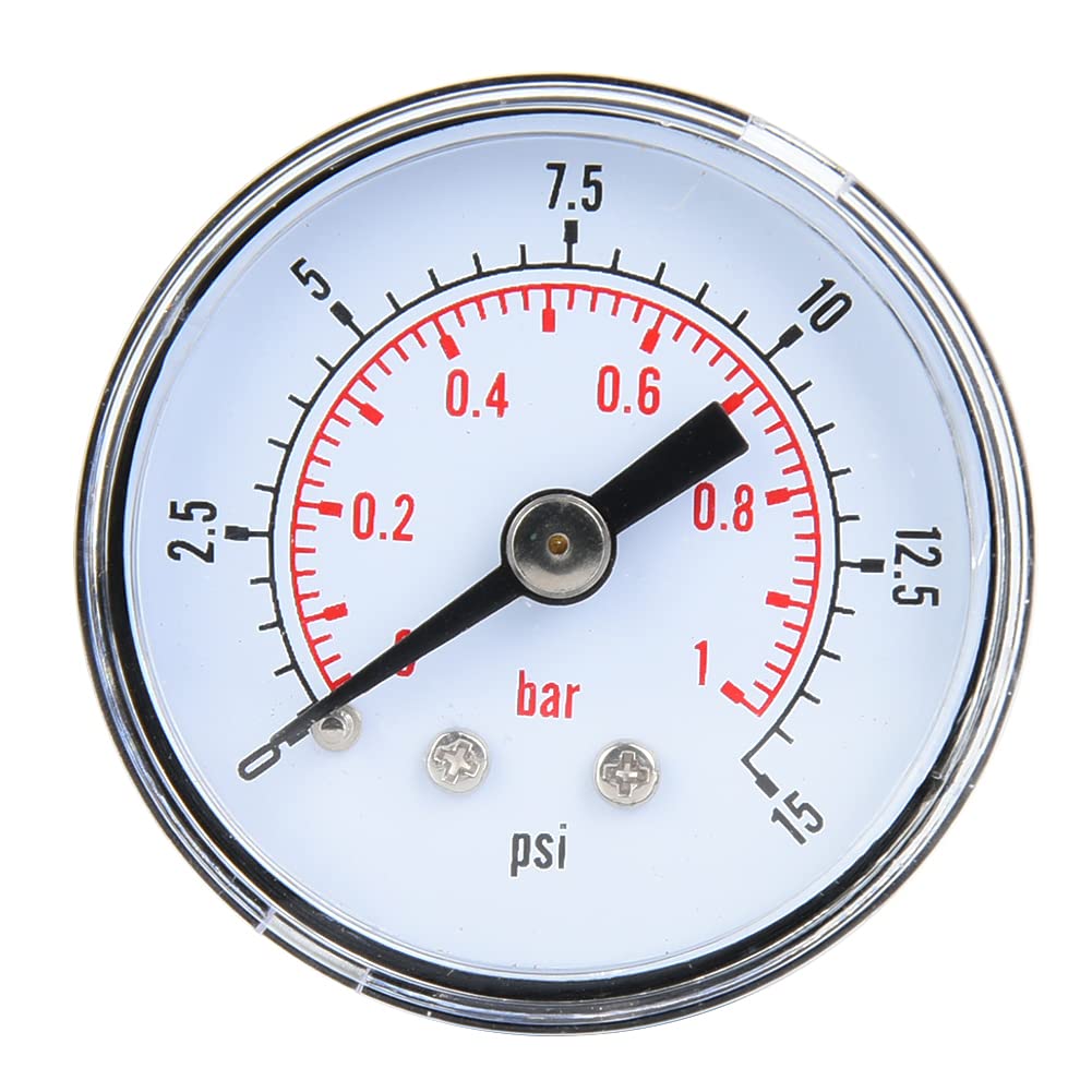 Mechaniczny Manometr Manometro + Acqua Manometr Wasser do Wody - obrazek 2